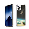 Chinese Style Case For Apple iPhone 12 iPhone 11 iPhone 12 Pro Max Unique Design Protective Case with Screen Protector Shockproof Back Cover TPU