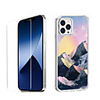 Chinese Style Case For Apple iPhone 12 iPhone 11 iPhone 12 Pro Max Unique Design Protective Case with Screen Protector Shockproof Back Cover TPU