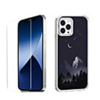Chinese Style Case For Apple iPhone 12 iPhone 11 iPhone 12 Pro Max Unique Design Protective Case with Screen Protector Shockproof Back Cover TPU