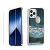 Chinese Style Case For Apple iPhone 12 iPhone 11 iPhone 12 Pro Max Unique Design Protective Case with Screen Protector Shockproof Back Cover TPU