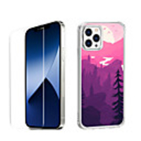 Chinese Style Case For Apple iPhone 12 iPhone 11 iPhone 12 Pro Max Unique Design Protective Case with Screen Protector Shockproof Back Cover TPU