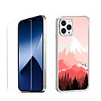 Chinese Style Case For Apple iPhone 12 iPhone 11 iPhone 12 Pro Max Unique Design Protective Case with Screen Protector Shockproof Back Cover TPU