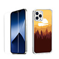 Chinese Style Case For Apple iPhone 12 iPhone 11 iPhone 12 Pro Max Unique Design Protective Case with Screen Protector Shockproof Back Cover TPU