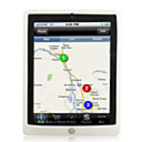 Chocolate Beans Silicone Case for Apple iPad 2 2nd Generation(White)