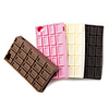 Chocolate Shaped Protective Silicone Case for iphone 4 - Pack of 4pcs,  color assorted