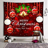 Chriatmas Holiday Wall Decor 100% Polyester Wall Art,  Wall Tapestries Decoration