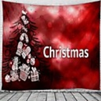 Christmas / Classic Theme Wall Decor 100% Polyester Classic / Fantasy Wall Art,  150100 cm Decoration