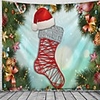 Christmas / Classic Theme Wall Decor 100% Polyester Classic / Fantasy Wall Art,  150100 cm Decoration