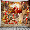 Christmas / Classic Theme Wall Decor 100% Polyester Classic / Fantasy Wall Art,  150100 cm Decoration