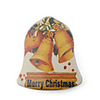 Christmas Bell Compressed Towel Small Jingle Bells