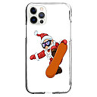 Christmas Case For Apple iPhone 12 iPhone 11 iPhone 12 Pro Max Unique Design Protective Case and Screen Protector Shockproof Back Cover TPU