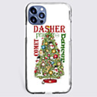 Christmas Case For Apple iPhone 12 iPhone 11 iPhone 12 Pro Max Unique Design Protective Case Shockproof Back Cover TPU