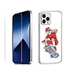 Christmas Case For Apple iPhone 12 iPhone 11 iPhone 12 Pro Max Unique Design Protective Case with Screen Protector Shockproof Back Cover TPU