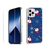 Christmas Case For Apple iPhone 12 iPhone 11 iPhone 12 Pro Max Unique Design Protective Case with Screen Protector Shockproof Back Cover TPU