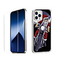 Christmas Case For Apple iPhone 12 iPhone 11 iPhone 12 Pro Max Unique Design Protective Case with Screen Protector Shockproof Back Cover TPU