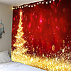 Christmas Day Party Wall Tapestry Art Decor Blanket Curtain Picnic Table Cloth Hanging Home Bedroom Living Room Dormitory Decoration Christmas Tree
