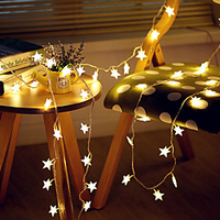 Christmas Decoration 3M 20LED Star LED String Lights USB Powered Fairy Lights Christmas Wedding Holiday Party Decoration Light miniinthebox