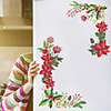 Christmas Decorations / Holiday Wall Stickers Plane Wall Stickers / Holiday Wall Stickers Decorative Wall Stickers,  PVC Home Decoration Wall Decal Wall / Window Decoration 1pc