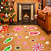 Christmas Decorations / Holiday Wall Stickers Plane Wall Stickers / Holiday Wall Stickers Decorative Wall Stickers,  PVC Home Decoration Wall Decal Wall / Window Decoration 1pc