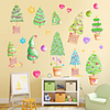 Christmas Decorations / Holiday Wall Stickers Plane Wall Stickers / Holiday Wall Stickers Decorative Wall Stickers,  PVC Home Decoration Wall Decal Wall / Window Decoration 1pc