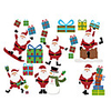 Christmas Decorations / Holiday Wall Stickers Plane Wall Stickers / Holiday Wall Stickers Decorative Wall Stickers,  PVC Home Decoration Wall Decal Wall / Window Decoration 1pc