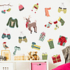 Christmas Decorations / Holiday Wall Stickers Plane Wall Stickers / Holiday Wall Stickers Decorative Wall Stickers,  PVC Home Decoration Wall Decal Wall / Window Decoration 1pc