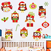 Christmas Decorations / Holiday Wall Stickers Plane Wall Stickers / Holiday Wall Stickers Decorative Wall Stickers,  PVC Home Decoration Wall Decal Wall / Window Decoration 1pc