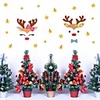 Christmas Decorations / Holiday Wall Stickers Plane Wall Stickers / Holiday Wall Stickers Decorative Wall Stickers,  PVC Home Decoration Wall Decal Wall / Window Decoration 1pc