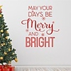 Christmas Decorations / Holiday Wall Stickers Plane Wall Stickers / Holiday Wall Stickers Decorative Wall Stickers,  PVC Home Decoration Wall Decal Wall / Window Decoration 1pc