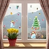 Christmas Decorations / Holiday Wall Stickers Plane Wall Stickers / Holiday Wall Stickers Decorative Wall Stickers,  PVC Home Decoration Wall Decal Wall / Window Decoration 1pc