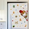 Christmas Decorations / Holiday Wall Stickers Plane Wall Stickers / Holiday Wall Stickers Decorative Wall Stickers,  PVC Home Decoration Wall Decal Wall / Window Decoration 1pc