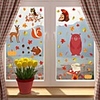 Christmas Decorations / Holiday Wall Stickers Plane Wall Stickers / Holiday Wall Stickers Decorative Wall Stickers,  PVC Home Decoration Wall Decal Wall / Window Decoration 1pc
