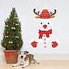 Christmas Decorations / Holiday Wall Stickers Plane Wall Stickers / Holiday Wall Stickers Decorative Wall Stickers,  PVC Home Decoration Wall Decal Wall / Window Decoration 1pc