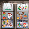 Christmas Decorations / Holiday Wall Stickers Plane Wall Stickers / Holiday Wall Stickers Decorative Wall Stickers,  PVC Home Decoration Wall Decal Wall / Window Decoration 1pc