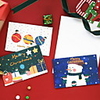 Christmas Decorations Christmas Bronzing Greeting Card