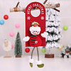 Christmas Decorations Christmas Hanging Red Non-woven Door Hanging Small Pendant