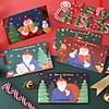 Christmas Decorations Christmas Ornaments Bronzing Card