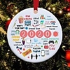 Christmas Decorations Clearance 2020 A Year to Remember Christmas Ornament Christmas Quarantine Gift Christmas Tree Pendant Tree Decoration Pandemic Ornament