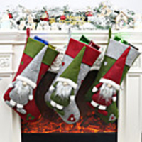 Christmas Decorations Faceless Doll Socks Gift Bag Christmas Tree Old Man Pendant Gift