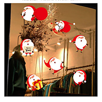Christmas Decorations Holiday Wall Stickers Airplane Wall Stickers Holiday Wall Stickers Pvc Decoration Wall Stickers Home Decoration Wall Decals Wall Decorations 1pc
