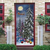 Christmas Decorative Wall Stickers - Plane Wall Stickers / 3D Wall Stickers Holiday / 3D Living Room / Nursery