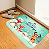 Christmas Door Mat Animals Digital Printing Floor Mat Modern Bath Mats Nonwoven Memory Foam Novelty Bathroom
