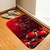 Christmas Door Mat love Decoration lights Digital Printing Floor Mat Modern Bath Mats Nonwoven Memory Foam Novelty Bathroom