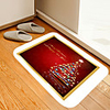 Christmas Door Mat Tree Digital Printing Floor Mat Modern Bath Mats Nonwoven Memory Foam Novelty Bathroom