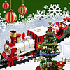 Christmas Electric Rail Car Train Toy Children