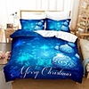 Christmas Gift Home Textiles 3D Print Bedding Set Duvet Cover Set with Pillowcase 2/3pcs Bedroom Duvet Cover Sets For Christmas Decoration