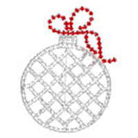 Christmas Gift Metal Crystal Brooch