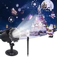 Christmas laser projector animation effect indoor/outdoor Halloween laser light miniinthebox