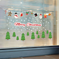 Christmas Lights Wall Stickers Decorative Wall Stickers,  PVC Home Decoration Wall Decal Wall Decoration / Removable