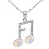 Christmas Musical Note Austrian Crystal